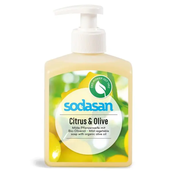 Sapun lichid cu lamaie si masline bio - 300 ml