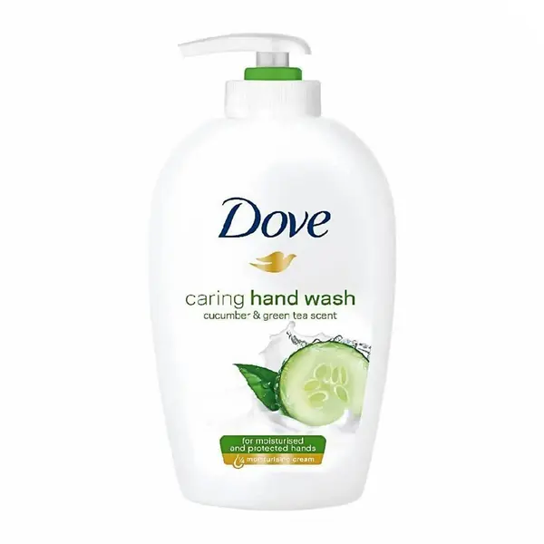 Sapun Lichid cu Pompita Dove Go Fresh, Castravete si Ceai Verde, 250 ml