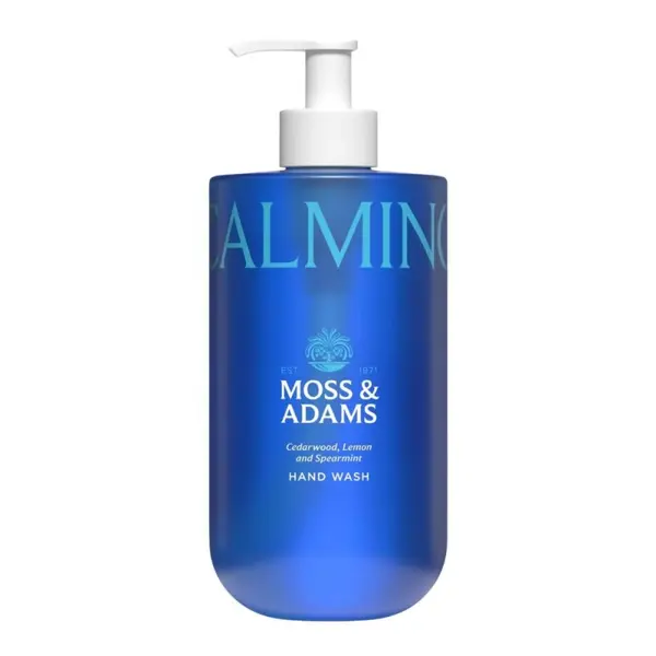 Sapun Lichid cu Pompita Moss and Adams, Calming, Cedru, Lamaie si Menta, 400 ml