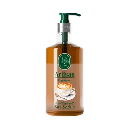 Sapun lichid cu ulei natural de masline Cappuccino Artisan, 600ml, Eyüp Sabri Tuncer