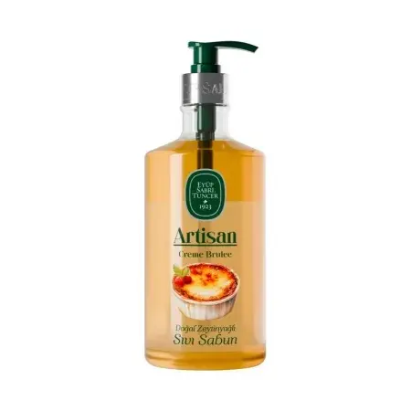 Sapun lichid cu ulei natural de masline Creme Brulee Artisan, 600ml, Eyüp Sabri Tuncer