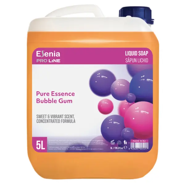 Sapun lichid Esenia Pro Line Bubble Gum premium 5 litri Sapun lichid Esenia Pro Line Bubble Gum premium 5 litri