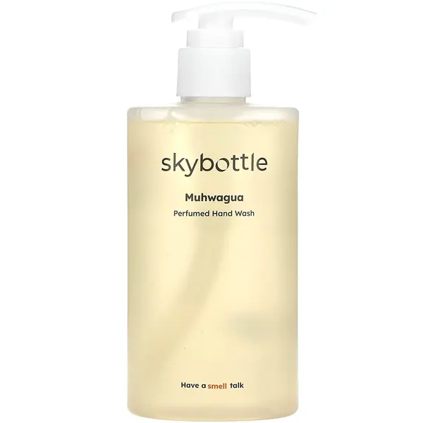 Sapun lichid parfumat pentru maini Muhwagua, 300ml, Skybottle