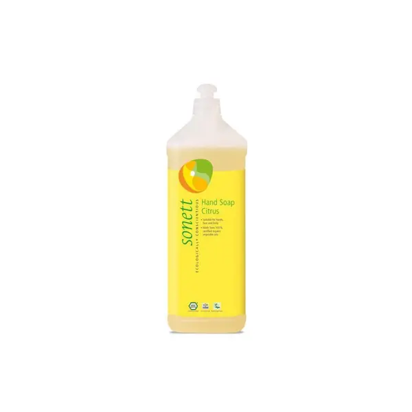 Sapun lichid pentru maini cu citrice ecologic 1l Sonett