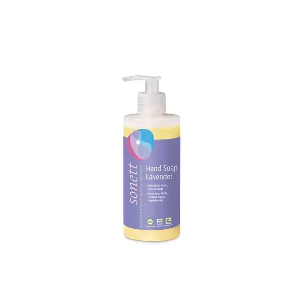 Sapun lichid pentru maini cu lavanda ecologic 300ml Sonett