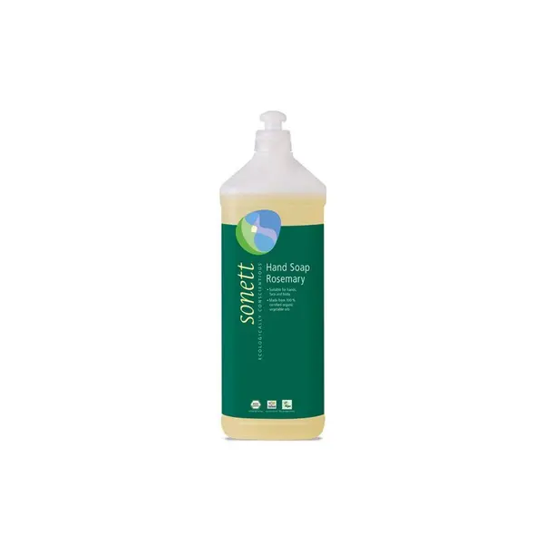 Sapun lichid pentru maini cu rozmarin ecologic 1l Sonett