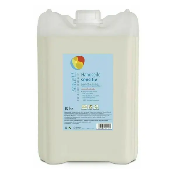 Sapun lichid pentru maini sensitive ecologic 10l Sonett