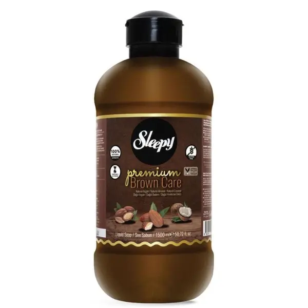 Sapun Lichid Sleepy Premium, Brown Care, 1500 ml