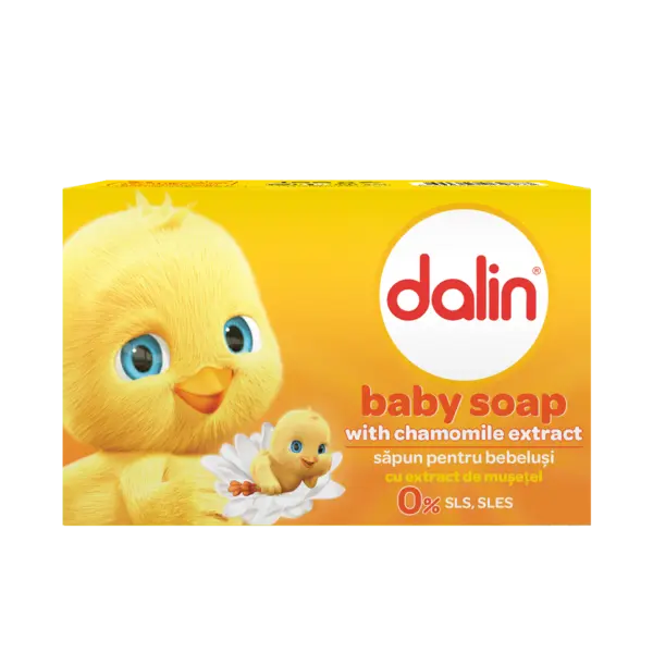 Sapun solid cu musetel, 100g, Dalin