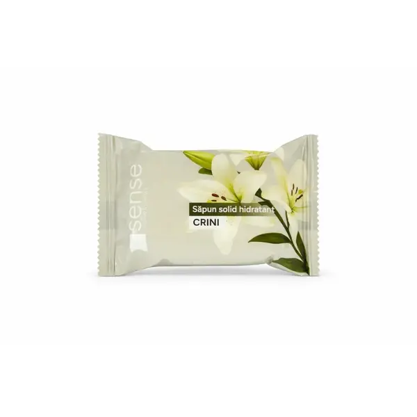 Săpun solid de mâini hidratant cu miros floral SENSE 100 g Săpun solid de mâini hidratant cu miros floral SENSE 100 g lily flower(crini)