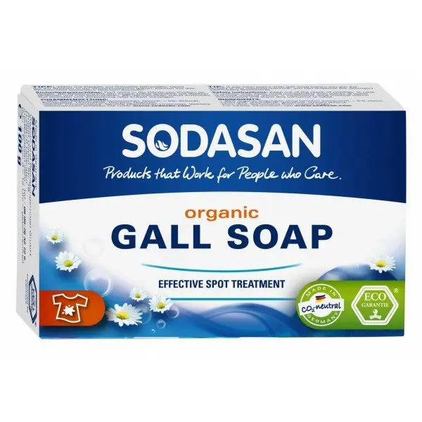 Sapun solid ecologic pentru scos pete 100gr Sodasan