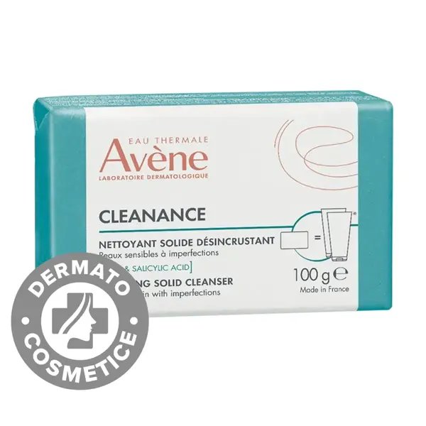 Sapun solid purificator Cleanance, 100g, Avene