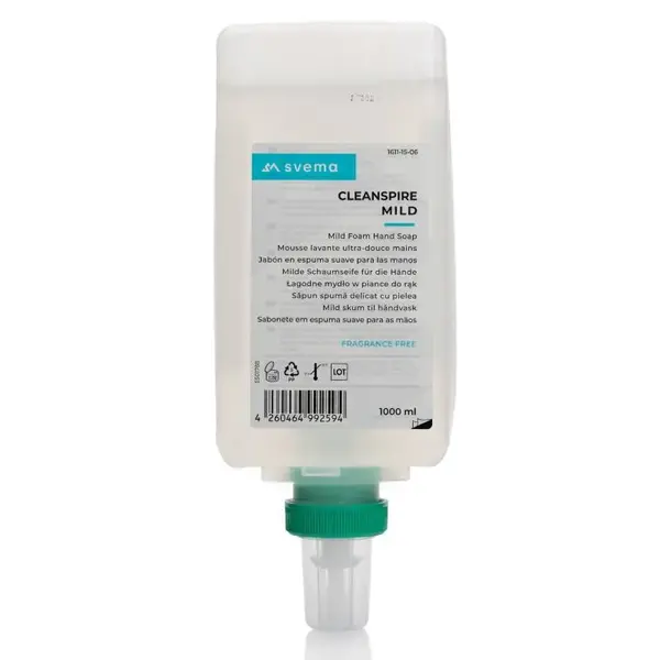 Sapun spuma pentru dozator, fara parfum Svema Cleanspire Mild Denali-a 1000mL Sapun spuma 1000 ml Cleanspire Mild Denali-a Svema