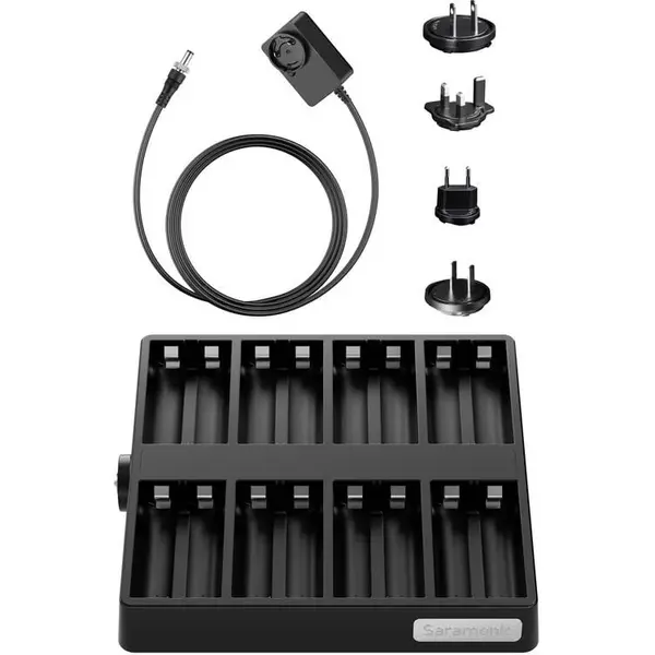 SARAMONIC Hub incarcare Saramonic K9 SLB-2, pentru 8 acumulatori