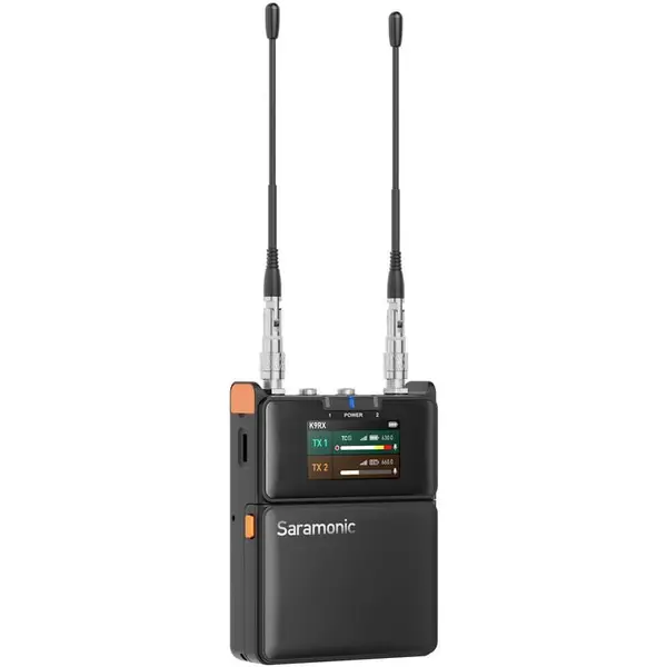 SARAMONIC Receptor de microfon Saramonic K9 RX, doua canale, pentru sistemul wireless UHF Saramonic K9