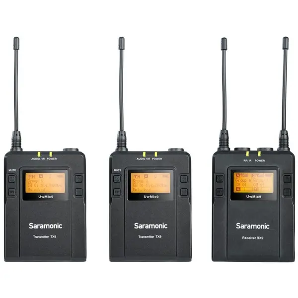 SARAMONIC Set microfon wireless Saramonic UwMic9 Kit2RX9+2TX9