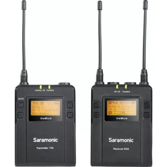 SARAMONIC Sistem de microfon wireless UHF Saramonic SA UwMic9 Kit1