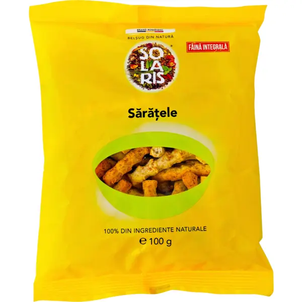Saratele din Faina Integrala 100g