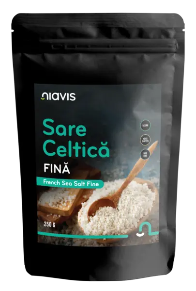 Sare celtica fina, 250g, Niavis