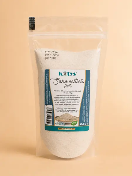 Sare celtică fina 500g