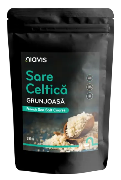 Sare celtica grunjoasa, 250g, Niavis