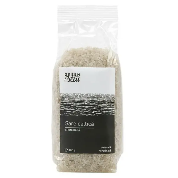 Sare celtica grunjoasa 400g Green Bliss