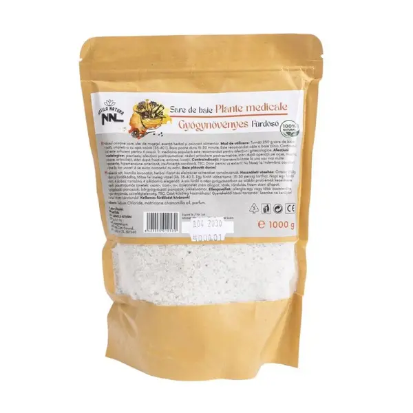Sare de Baie, Punga de 1 kg, Z-tools, Parfum Plante Medicinale