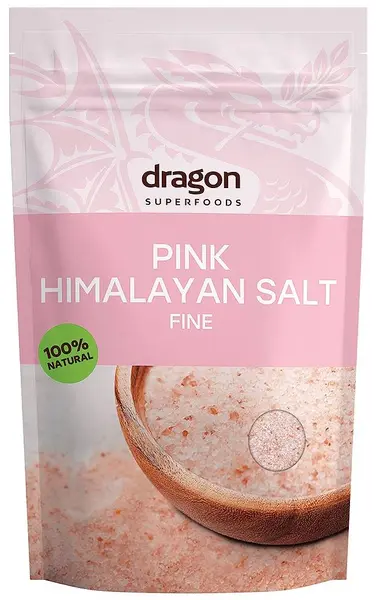 Sare de Himalaya fină, 500 g, Dragon Superfoods
