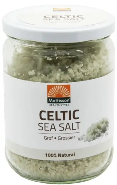 Sare de mare celtică, 400 g, Mattisson Healthstyle