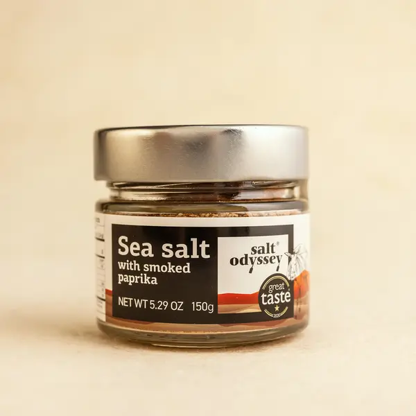 Sare de mare - cu paprika afumata - 150 g
