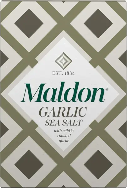 Sare de mare cu usturoi, 100g, Maldon
