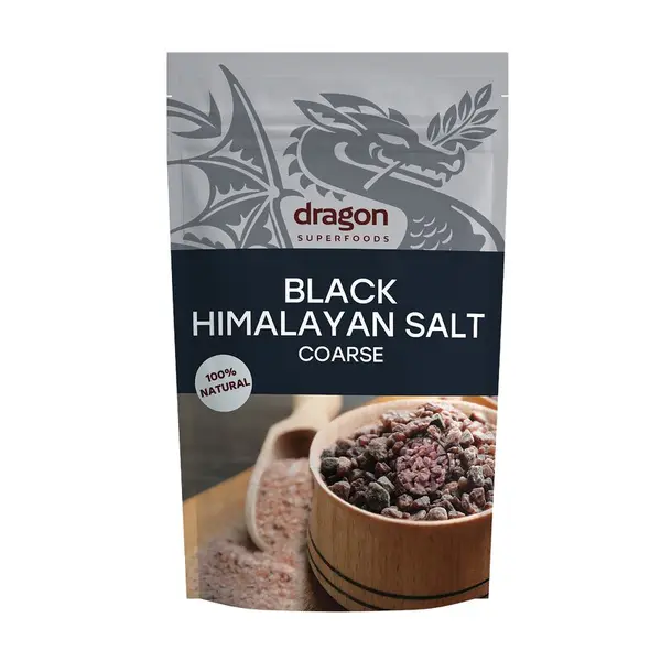 Sare neagra de himalaya grunjoasa 250g Smart Organic