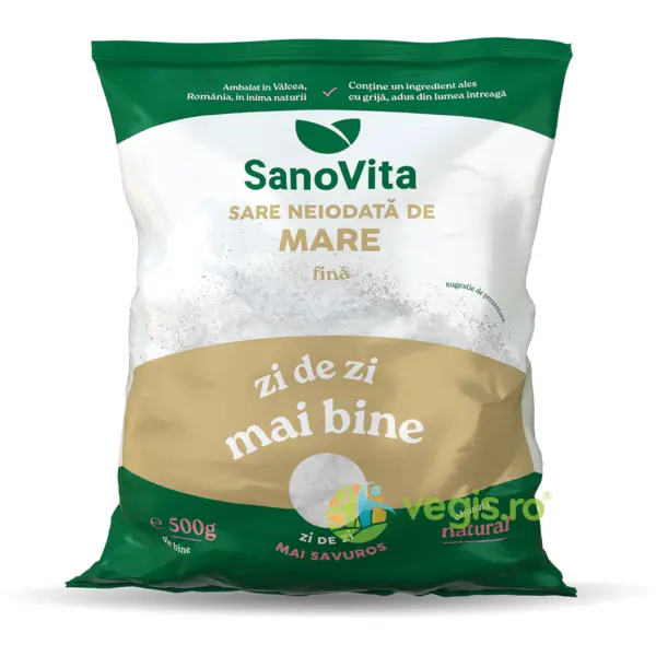 Sare Neiodata de Mare Fina 500g