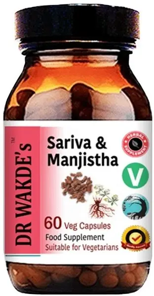 Sariva și Manjista, 60 de capsule, Dr Wakde's