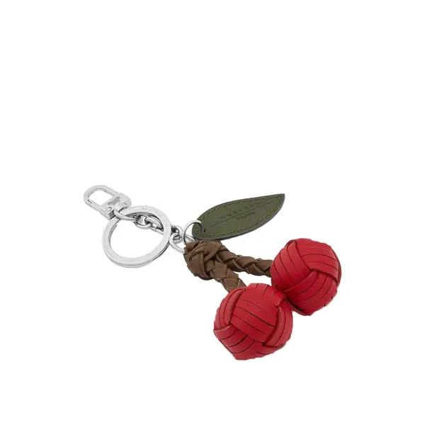 Sarta bag charm dark red