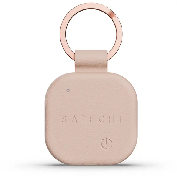 Satechi Breloc inteligent din piele vegana Satechi ST-LKCFR Findall, Roz Pal