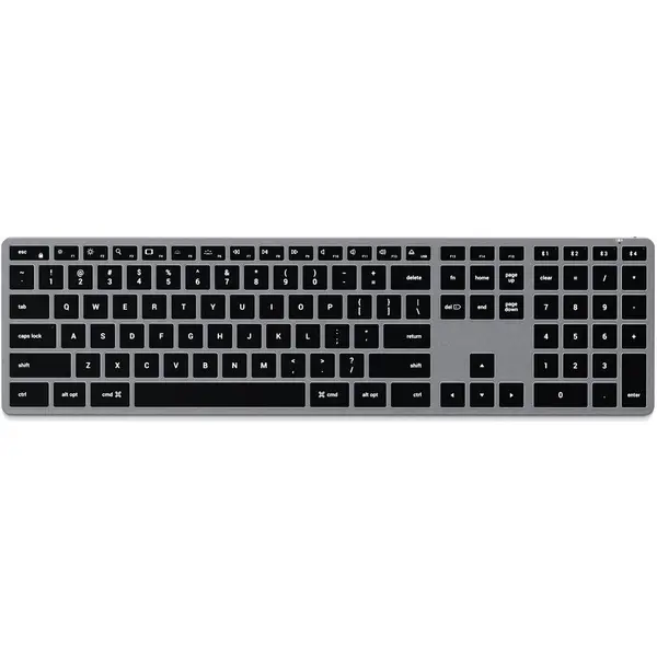 Satechi Satechi Slim X3 Bluetooth BACKLIT Wireless Keyboard - CZ - Space Grey