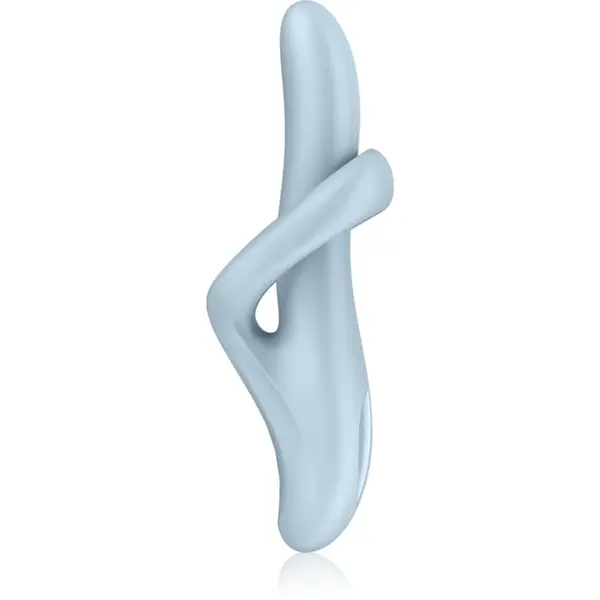 Satisfyer HEAT FLEX 4 vibrator cu stimularea clitorisului Blue 23 cm