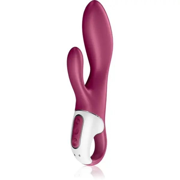 Satisfyer HEATED AFFAIR WARMING RABBIT vibrator cu stimularea clitorisului 20.6 cm