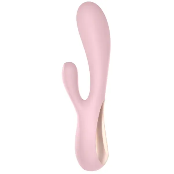 Satisfyer Mono Flex vibrator cu stimularea clitorisului Pink 20,3 cm
