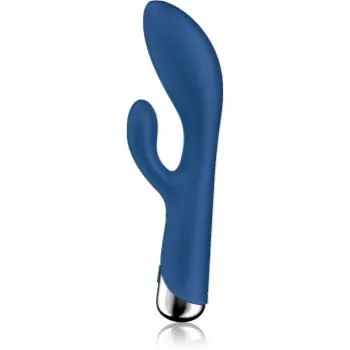 Satisfyer Spinning Rabbit 1 Rotating Shaft vibrator cu stimularea clitorisului rotativ
