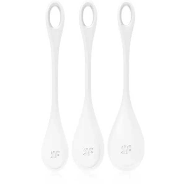 Satisfyer YONI POWER 1 TRAINING bile kegel White 3 buc
