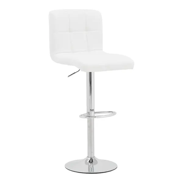 Saun de bar Remina Pako World Alb 44x44x112 cm