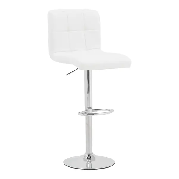 Saun de bar Remina Pako World Alb 44x44x112 cm