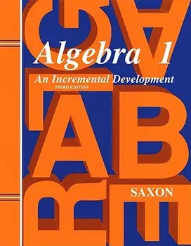 Saxon Algebra 1 Solutions Manual Third Edition, Paperback/***