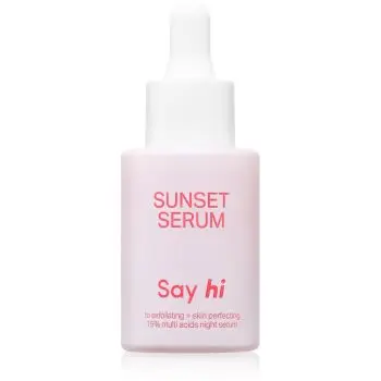 Say Hi Sunset ser de noapte Cu AHA Acizi