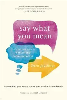 Say What You Mean: A Mindful Approach to Nonviolent Communication, Paperback/Oren Jay Sofer
