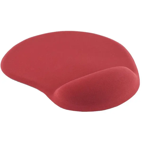 SBOX Mouse pad Ergonomic Sbox MP-01, Suport pentru Incheietura, Suprafata Textila, Baza Cauciucata Anti-Alunecare, Dimensiuni 23 x 19 x 0.3cm, Rosu