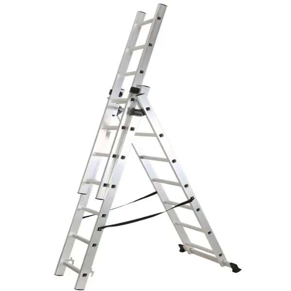 Scara Aluminiu Multifunctionala,3 tronsoane,7 trepte,Rotor KME307
