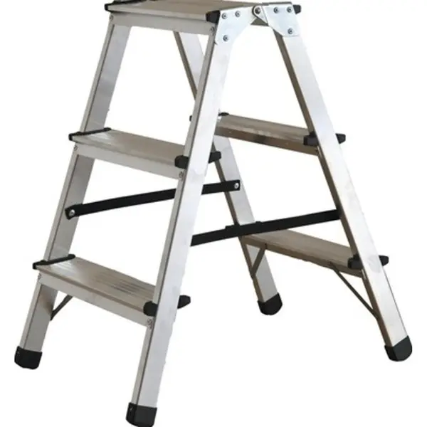 Scara cu Doua Trepte Duble din Aluminiu KMH1203